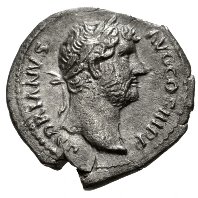 Denarius - Hadrian NILVS; Nilus front