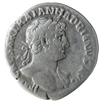 Denarius - Hadrian P M TR P COS DES II CONCORD; Concordia and Spes front