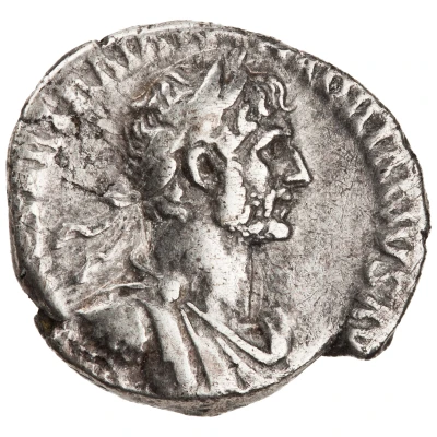 Denarius - Hadrian P M TR P COS II PAX; Pax front