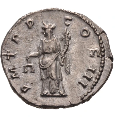 Denarius - Hadrian P M TR P COS III; Aequitas and Moneta back