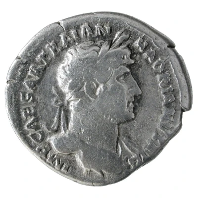 Denarius - Hadrian P M TR P COS III FEL P R; Felicitas front