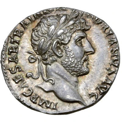 Denarius - Hadrian P M TR P COS III; Fortuna front