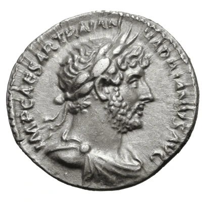Denarius - Hadrian P M TR P COS III; Fortuna front