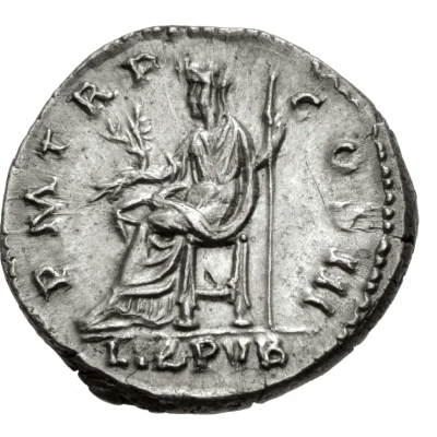Denarius - Hadrian P M TR P COS III LIB PVB; Libertas back