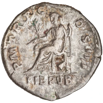 Denarius - Hadrian P M TR P COS III LIB PVB; Libertas back