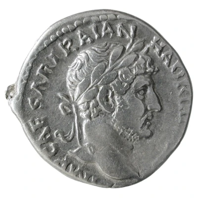 Denarius - Hadrian P M TR P COS III LIB PVB; Libertas front