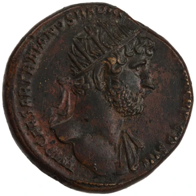 Denarius - Hadrian P M TR P COS III; Victory front
