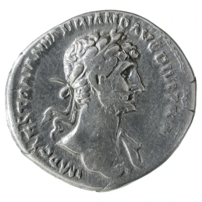 Denarius - Hadrian PARTH F DIVI NER NEP P M TR P COS FORT RED; Fortuna front