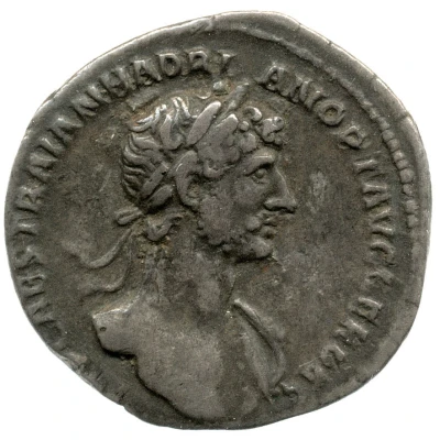 Denarius - Hadrian PARTHIC DIVI TRAIAN AVG F P M TR P COS P P PIETAS; Pietas front
