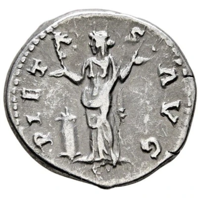 Denarius - Hadrian PIETAS AVG; Pietas back
