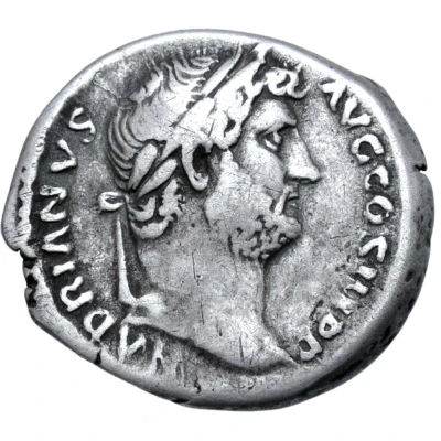 Denarius - Hadrian RESTITVTORI AFRICAE; Africa front