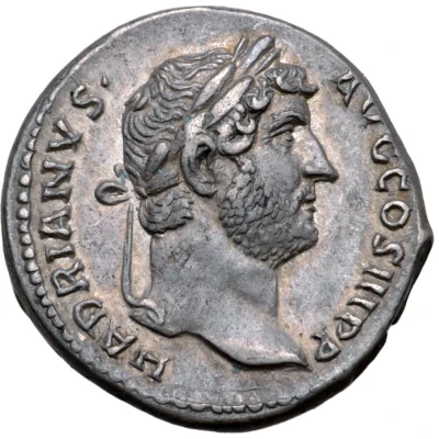 Denarius - Hadrian RESTITVTORI GALLIAE; Gallia front