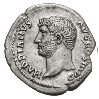 Denarius - Hadrian RESTITVTORI GALLIAE; Gallia front