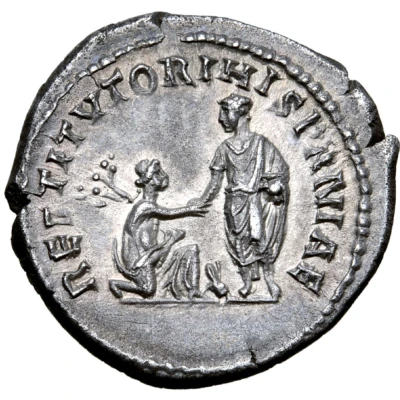 Denarius - Hadrian RESTITVTORI HISPANIAE; Hispania back