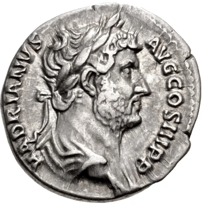 Denarius - Hadrian RESTITVTORI HISPANIAE; Hispania front
