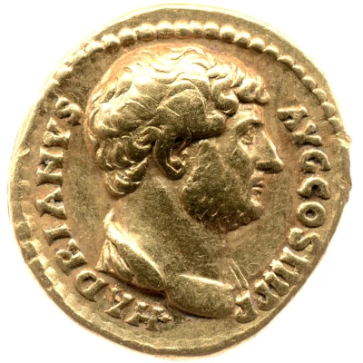 Denarius - Hadrian ROMA FELIX; Roma front
