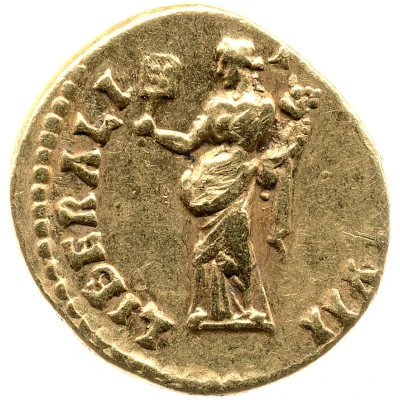 Denarius - Hadrian ROMA FELIX; Roma back