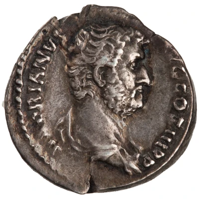 Denarius - Hadrian SALVS AVG; Salus front