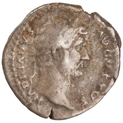 Denarius - Hadrian SECVR PVB COS III P P; Securitas front