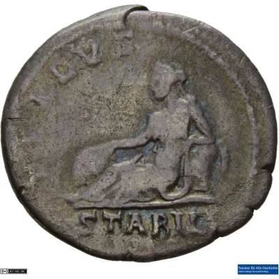 Denarius - Hadrian TELLVS STABIL; Tellus back