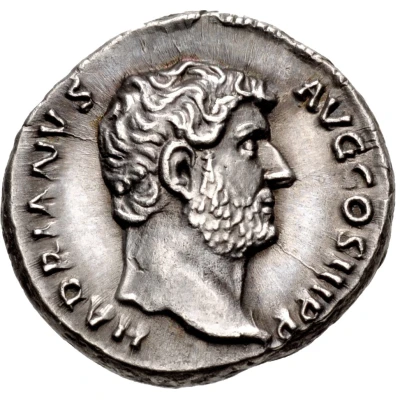 Denarius - Hadrian TELLVS STABIL; Tellus front