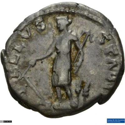 Denarius - Hadrian TELLVS STABIL; Tellus back