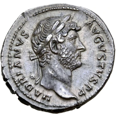 Denarius - Hadrian TRANQVILLITAS AVG COS III; Tranquillitas front