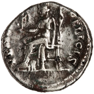 Denarius - Hadrian VENERIS FELICIS; Venus back