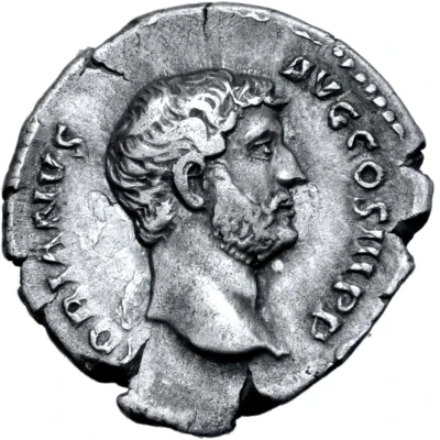 Denarius - Hadrian VENERIS FELICIS; Venus front