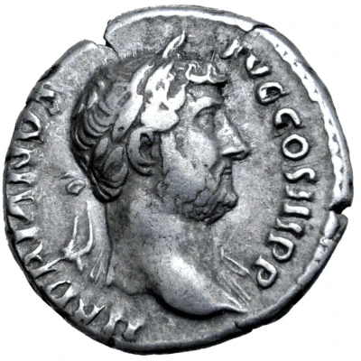 Denarius - Hadrian VOTA PVBLICA front