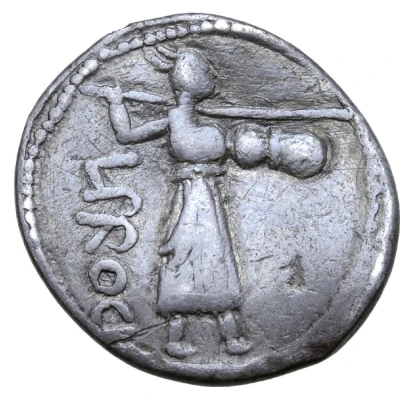 Denarius Hungarian Group 50 BC - 1 BC back