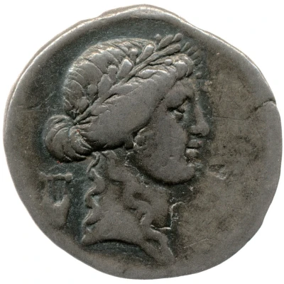 Denarius IMP CAES TRAIAN AVG GER DAC P P REST P CLODIVS M F; Apollo and Diana Lucifera front
