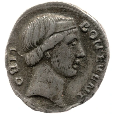 Denarius IMP CAES TRAIAN AVG GER DAC P P REST PVTEAL SCRIBON; Bonus Eventus front