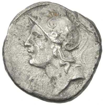 Denarius IMP CAES TRAIAN AVG GER DAC P P REST Q THERM M F; Roma front