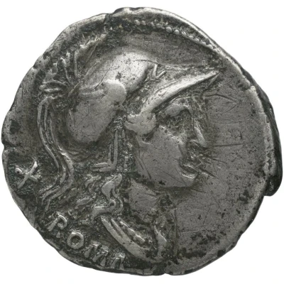 Denarius IMP CAES TRAIAN AVG GER DAC P P REST; Roma, Romulus, and Remus front