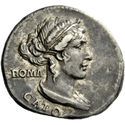 Denarius IMP CAES TRAIAN AVG GER DAC P P REST VICTRIX; Libertas and Victory front