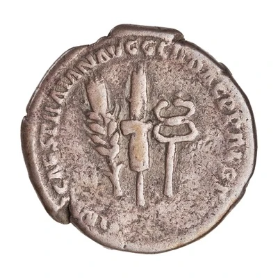 Denarius IMP CAES TRAIAN AVG GER DAC P P REST; Venus back