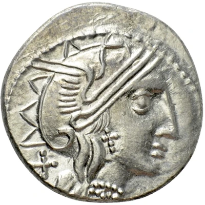 Denarius Imitation of Roman Republic Denarius 154 BC front