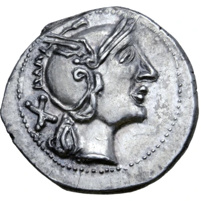 Denarius Imitation of Roman Republic Denarius 200 BC - 101 BC front