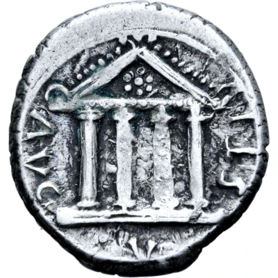 Denarius - Juba II Caesarea 25 BC - 24 AD back