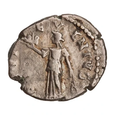 Denarius - Julia Domna BONI EVENTVS; Bonus Eventus back