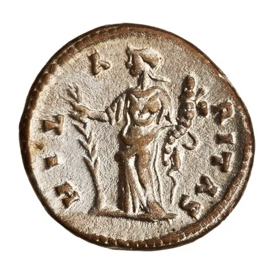 Denarius - Julia Domna HILARITAS; Hilaritas back