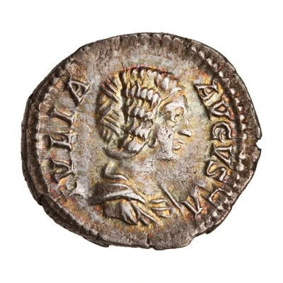 Denarius - Julia Domna IVNO; Juno front