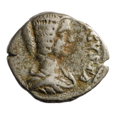 Denarius - Julia Domna IVNO REGINA; Juno front