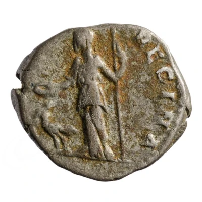 Denarius - Julia Domna IVNO REGINA; Juno back