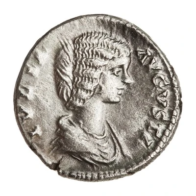 Denarius - Julia Domna LAETITIA; Laetitia front
