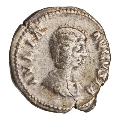 Denarius - Julia Domna MATER CASTRORVM front