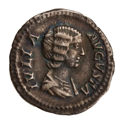 Denarius - Julia Domna MATER DEVM; Cybele front