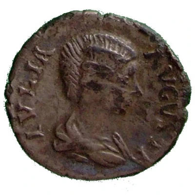 Denarius - Julia Domna MATER DEVM; Cybele front