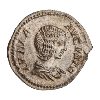 Denarius - Julia Domna PVDICITIA; Pudicitia front